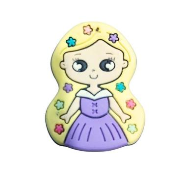 Imagem de Kit 10 Peças aplique Emborrachado Rapunzel - RAE