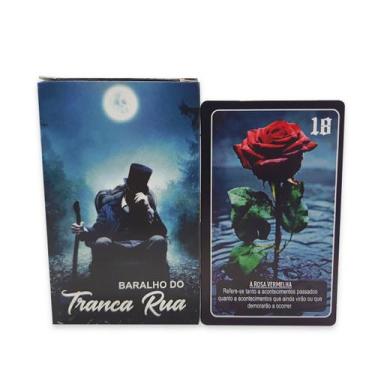 Imagem de Novo Baralho Taro Exu Capa Preta Ajuda Espiritual 36 cartas - Flash