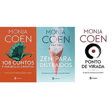 Imagem de Kit 3 Livros Monja Coen Ponto de virada + Zen Para distraidos + 108 co