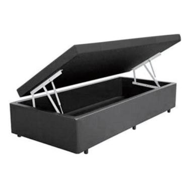 Imagem de Box Baú Orthocrin Preto Solteiro- 88x188x31