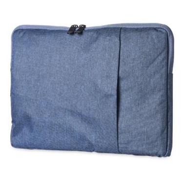 Imagem de Pasta Maleta Masculina Executiva Notebook 14" - Azul Escuro - ARN