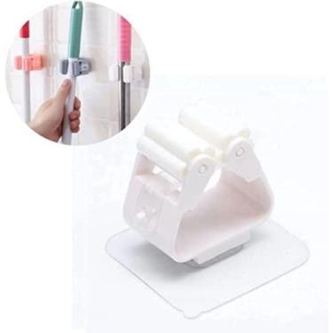 Imagem de Suporte De Vassoura Rodo Mop Gancho Adesivo de Parede - Art House