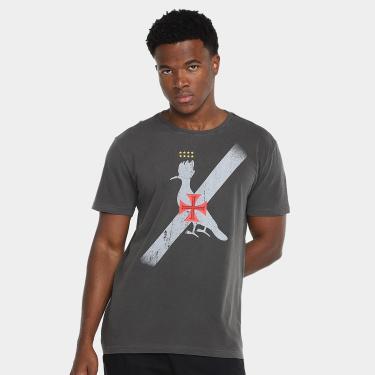 Imagem de Camiseta Vasco Reserva Pica Pau Cruz de Malta Masculina-Masculino