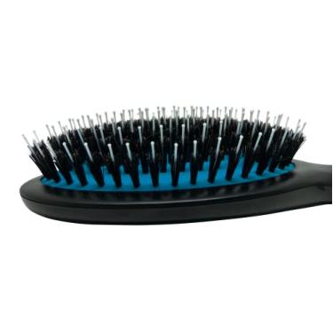 Imagem de Escova Oval Aquarelle Azul, 7659, Marco Boni, Azul, 1 Unidade.