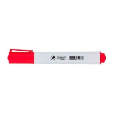 Imagem de Marcador para Quadro Branco- Vermelho- Ponta 1,5mm Redonda - BRW