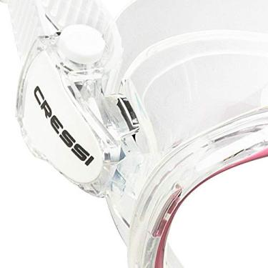 Imagem de Máscara de Mergulho Cressi Metis - Rosa/transparente