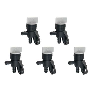 Imagem de Hippotech Pacote de 5 HS720 Válvula de desligamento de combustível Petcock para Honda HS520 HS520K1 HS720 Snowblower para Honda HRB216 HRS216K1 cortador de grama