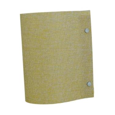 Imagem de Gralara Abajur de mesa de cabeceira, abajur de mesa, abajur de mesa de cabeceira, simples para quarto, sala de leitura, sala de estar, Amarelo