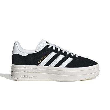 Imagem de adidas Gazelle Bold Tênis feminino, Core Black Core White Semi Lucid Blue, 40
