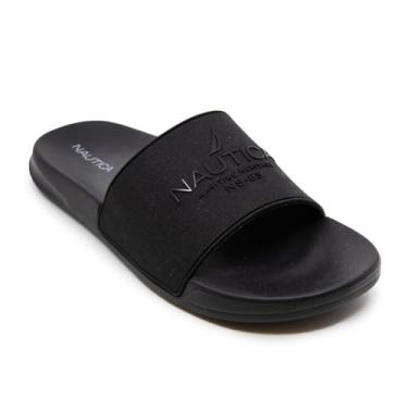 Imagem de Nautica Men's Athletic Slide Comfort Sandal-Porter-Black-7