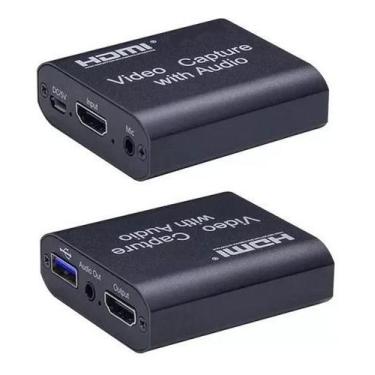 Imagem de Placa Captura De Vídeo Externa Hdmi Para Usb 3.0 Com Áudio - Nova Voo