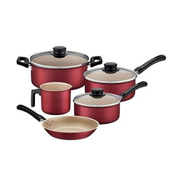 Imagem de Jogo de Panelas Tramontina Caribe 20299796 Vermelho