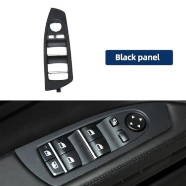 Imagem de RHD LHD Carro Banco Dianteiro Painel de Elevação Interruptor de Controle de Janela Interna Porta Interruptor de Elevação de Janela Habitação Compatível Para BMW Série 7 F02(Black Front Left)