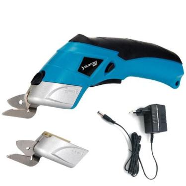 Imagem de Tesoura Elétrica Sem Fio para Artesanato - Cortador de Caixa Portátil