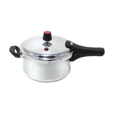 Imagem de Panela de Pressao 3 Litros Fechamento Externo - Aluminio Polido Resist
