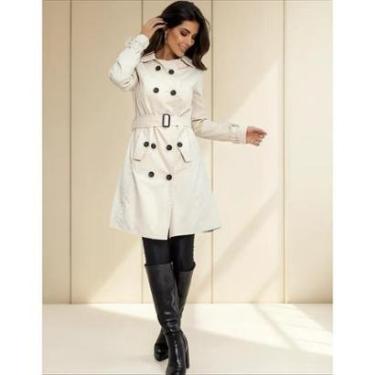 Imagem de Casaco feminino Sobretudo Blazer com Botões ideia de presente dia das mães-Feminino