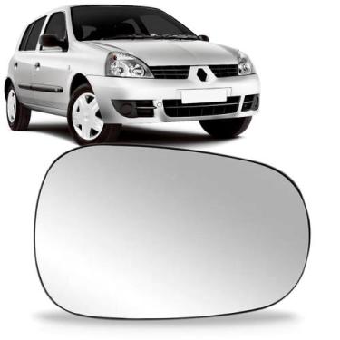 Imagem de Lente Retrovisor Clio 2000 a 2012 - SP ACESSÓRIOS, Direito