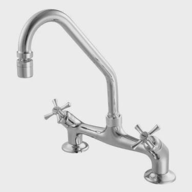 Imagem de Misturador para Cozinha de Mesa 3006 C 24 Tetra Meber Metais Cromado