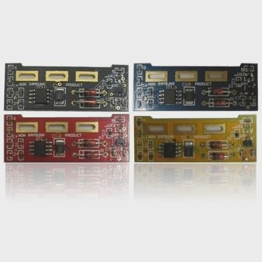 Imagem de Kit 4 Chip Toner Tankfull Para Samsung CLP-510 CLP-510N CLP-515 - CLP-510D cmyk