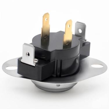 Imagem de D504515 Termostato de ciclo de secadora para Alliance, Speed ​​Queen, Cissell, Huebsch, Ipso, Unimac Conjuntos de lavadora e secadora - termostato de lavadora, fusível térmico L153-15F 504515