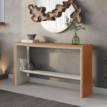 Imagem de Aparador para Sala de Estar Premium 100%mdf Naturalle/Off White