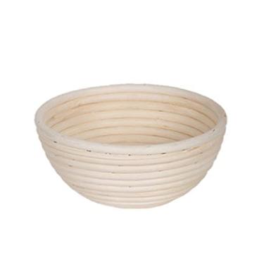 Imagem de Cesta redonda de fermentação de vime, cesta de vime de massa de pão, cesta de vime de grande capacidade