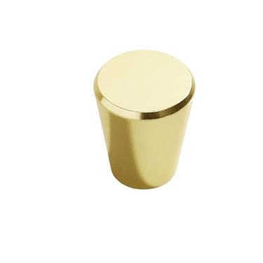 Imagem de Gaveta Armário Móveis Cozinha Puxadores para Armário Maçaneta Porta Móveis Dourado Furo Único Alumínio,5026