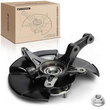 Imagem de A-Premium Junta de direção dianteira esquerda e conjunto de cubo de rolamento de roda compatível com Honda Civic 2006 2007 2008 2009 2010 2011, lado do motorista