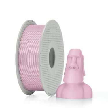Imagem de Filamento 3d Bambu Lab Pla Matte Fosco 1kg 1,75mm Com Carretel Reutilizável Cor Rosa Sakura 11201