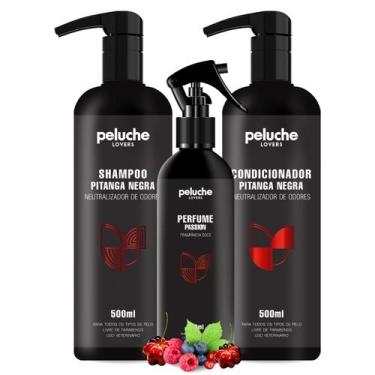 Imagem de Shampoo, Condicionador Pet e Perfume Passion Cães e Gatos Peluche Pita
