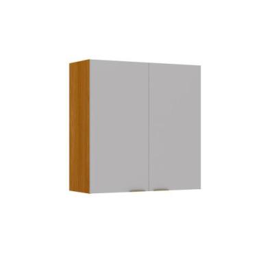 Imagem de Armário 80cm 2 Portas MDF Dobradiças Slow Motion Lumina - Itatiaia - M