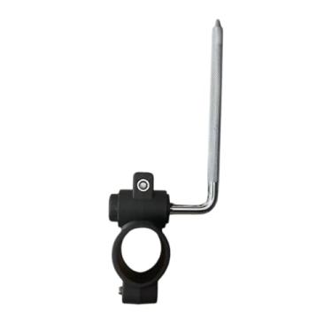 Imagem de Luwecf Bateria eletrônica Tom Holder Drumstick L Rod Acessório de instrumentos resistente Braço de montagem de percussão para estúdio de música home