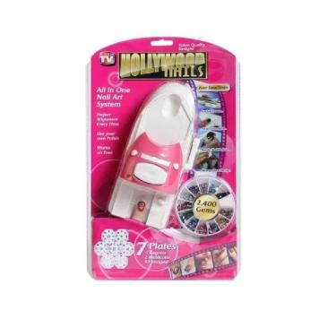 Imagem de Maquina Pintar Unhas Automatica Carimbo Manicure Impressao Decoracao Unha Decorada Nail Design Adulto Infantil