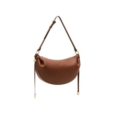 Imagem de Anne Klein Bolsa de ombro crescente, avelã, Avelã, Small