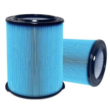 Imagem de Pacote com 2 filtros VF5000 para Ridgid Shop Vac 5-20 galões WD1450/WD0970/WD1270/RV2400A, filtros de 3 camadas de substituição para aspirador de pó seco e úmido rígido 41 litros