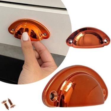 Imagem de 1 Puxador de Gaveta Concha Colonial, Premium, Alta Qualidade - Compras