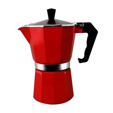 Imagem de Cafeteira Italiana 6 Cafés Vermelha - Ana Maria Braga