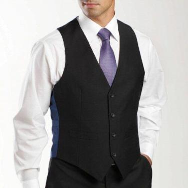 Imagem de Kit Social Colete + Calça - Original NERO, Preto, 52