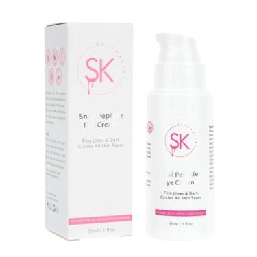Imagem de Skin Kaviar Creme Para Os Olhos Com Peptídeo De Caracol 73,7% Mucina E Niacinamida - Noturno Coreano Iluminador Linhas Finas Olheiras, 30 Ml / 1 Fl Oz