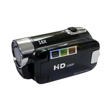 Imagem de Câmera De Vídeo Full HD De 16MP Com Zoom Digital De 16X, Tela LCD TFT 