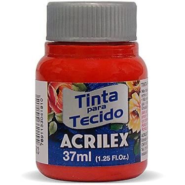 Imagem de Tinta Para Tecido Fosca, Acrilex, Coral, 37 ml