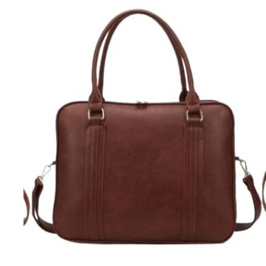 Imagem de Pasta Executiva Notebook Maleta Bolsa Marrom