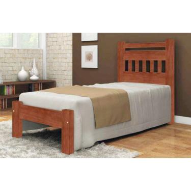 Imagem de Cama Solteirão (Solteiro Extra) Antares de Madeira Maciça Tauari