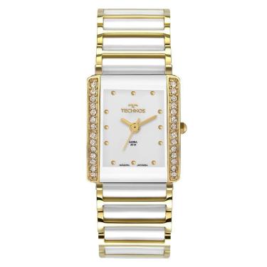 Imagem de Relógio Technos Feminino Ceramic-saphire Branco(a) - 5y30xo-1b 5y30xo-1b