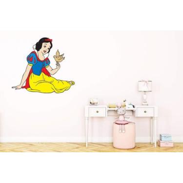 Imagem de Adesivo De Parede Branca De Neve - Lojinha Da Luc Adesivos