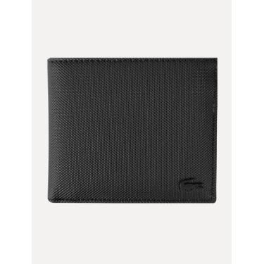 Imagem de Carteira Lacoste Masculina Classic Medium Folding Preta, UN