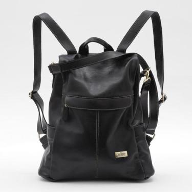 Imagem de Mochila Feminina Social Transversal Antifurto Notebook Viagem Escolar 