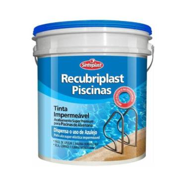 Imagem de Recubriplast P/ Piscinas Azul 3,6L - Sinteplast - 000632