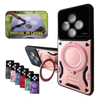 Imagem de Capa anti-impacto Lens para XIAOMI: : Resistência e Versatilidade (Rosa, POCO C75 / REDMI 14C)