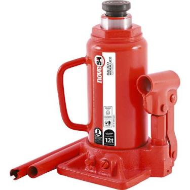 Imagem de Macaco hidráulico tipo garrafa 12 toneladas (12 tf) NOVE54
